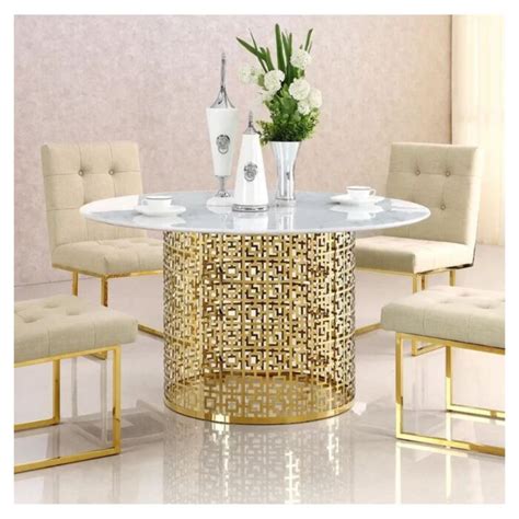 wayfair marble dining table